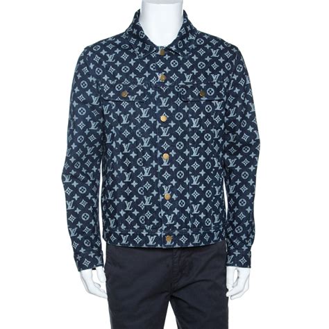 louis vuitton navy blue jacket|Louis Vuitton jacket price.